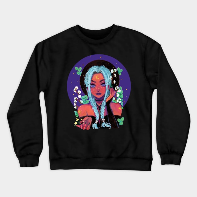 Witchcore Crewneck Sweatshirt by LavendarCat